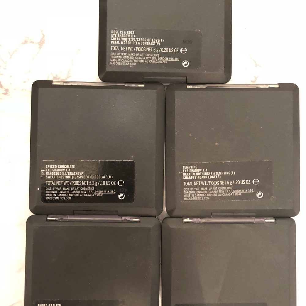 MAC Cosmetics Eyeshadow Palettes x4 - Picture 4 of 4